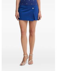 Morgan - Button-Embellishment Shorts - Lyst