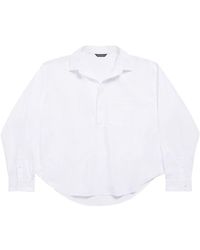 Balenciaga - Blusa de manga larga - Lyst
