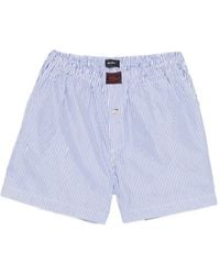 Willy Chavarria - Striped-Pattern Shorts - Lyst