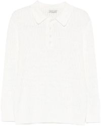 Carter Young - Polo En Maille Torsadée - Lyst