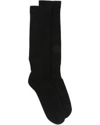 Rick Owens - Pentagram-Intarsia High Socks - Lyst