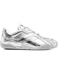 Versace - Galaxia Metallic Sneakers - Lyst