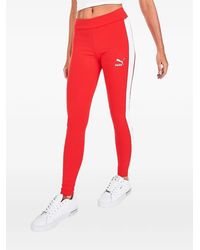 PUMA - Iconic T7 Logo Leggings - Lyst
