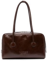 Marge Sherwood - Soft Boston Crinkle-Effect Logo-Debossed Tote Bag - Lyst