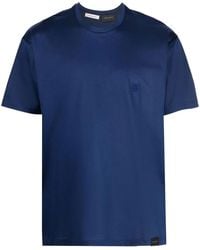 Low Brand - X The Place Gallery Embroidered-Logo T-Shirt - Lyst