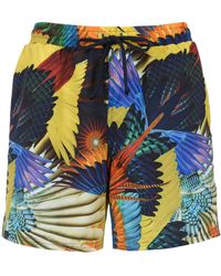 Lygia & Nanny - Printed Gil Swim Shorts - Lyst