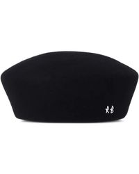 Ruslan Baginskiy - Logo-Embroidered Wool Beret - Lyst
