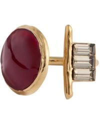 La DoubleJ - 24K Plate And Enamel Shen Loop Ring - Lyst