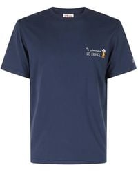 MC2 Saint Barth - T-Shirt Portofino À Broderies - Lyst