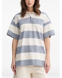 Munthe - Baelfire Striped Short-Sleeved Polo Shirt - Lyst