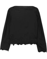 JNBY - Floral-Embroidered Blouse - Lyst