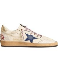 Golden Goose - Ball-star Leather Sneakers - Lyst