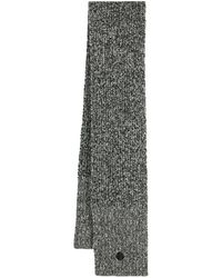 Moncler - Mouliné Mélange-knit Scarf - Lyst