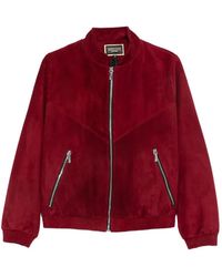 MITILIANE COUTURE - Suede Zip-Up Jacket - Lyst