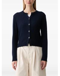 Joop! - Geknöpfter Cardigan Mit Geripptem Saum - Lyst