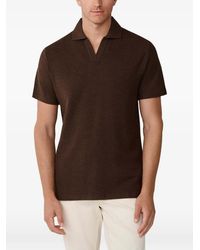 Hackett - V-Neck Polo Shirt - Lyst