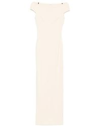 Solace London - Kyra Off-The-Shoulder Maxi Dress - Lyst