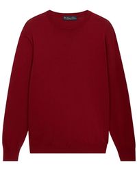 Brooks Brothers - Long-Sleeve Crew Neck Sweater - Lyst