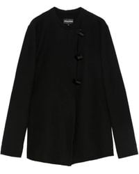 Emporio Armani - Guro Collar Jacket - Lyst