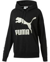 PUMA - Revolt Logo-Detail Hoodie - Lyst