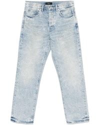 Purple Brand - Jeans Verfraaid Met Stras - Lyst