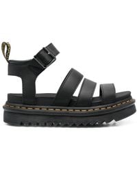 Dr. Martens - Blaire Hydro Leather Strap Sandals - Lyst