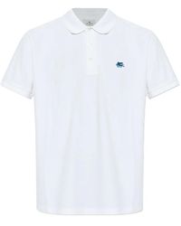 Etro - Polo Con Logo - Lyst
