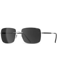 Silhouette - Rimless Rectangle-Frame Sunglasses - Lyst