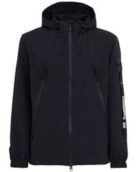 OUTHERE - Logo-Patch Hooded Jacket - Lyst