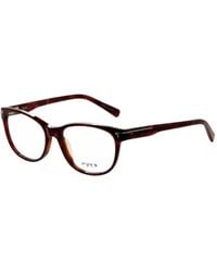 Tumi - Tortoiseshell-Effect Round-Frame Glasses - Lyst