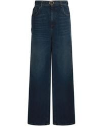 Twinset - Jeans Met Wijde Pijpen - Lyst