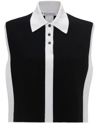 JW Anderson - Contrasting-trim Polo Vest - Lyst