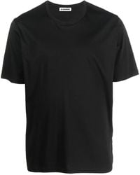 Jil Sander - Short Sleeve Cotton T-Shirt For - Lyst