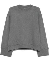 Frankie Shop - Talia Crew-Neck Long-Sleeve Sweater - Lyst