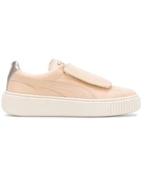 PUMA - Basket Platform Big Strap Sneakers - Lyst