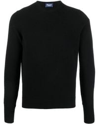 Drumohr - Crew Neck Cashmere Sweater - Lyst