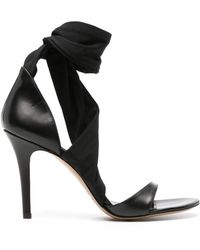 Isabel Marant - Askja 105mm Leather Sandals - Lyst