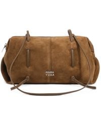 Bimba Y Lola - Suede Lolita Bag - Lyst