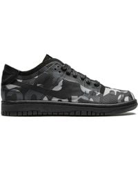 Nike - X Comme Des Garçons Dunk Low "Monogram Print" Sneakers - Lyst