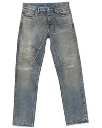 Rick Owens - Krist Wash Distressed Jeans - Lyst