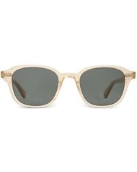 Garrett Leight - Lachman Geometric-Frame Sunglasses - Lyst