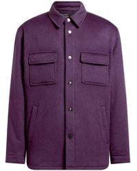 Etro - パッチポケット カシミアシャツ - Lyst
