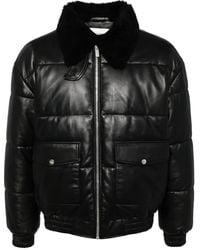 Drole de Monsieur - Lambskin Biker Leather Jacket - Lyst