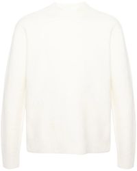 Jil Sander - Lightweight Merino Boiled Wool Crew-Neck Sweater - Lyst