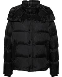 Burberry - Convertible Padded Jacket - Lyst
