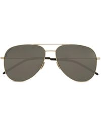 Saint Laurent - Classic 11 Pilot-frame Sunglasses - Lyst