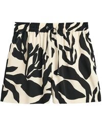 GANT - Floral-Print Drawstring Shorts - Lyst