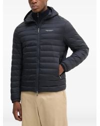 ARMANI EXCHANGE - Hooded Padded Jacket - Lyst