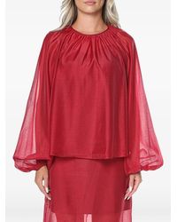 Ted Baker - Eelana Puff-Sleeve Blouse - Lyst