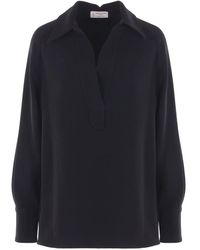 Alberto Biani - V-Neck Top - Lyst
